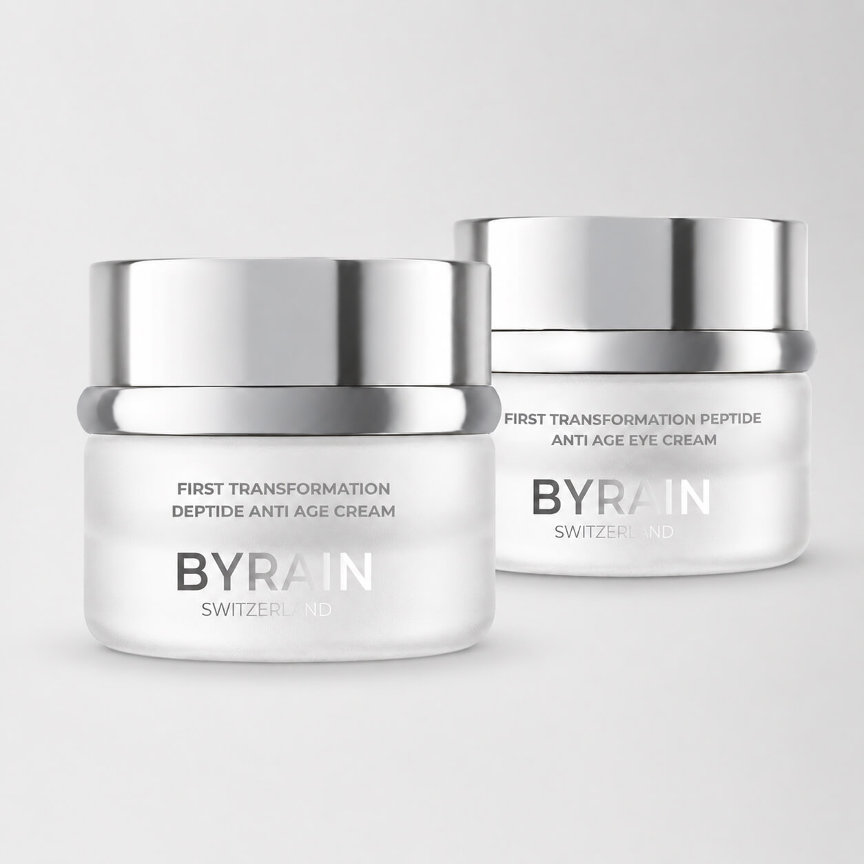 Пептидный крем для лица + крем для кожи век BYRAIN